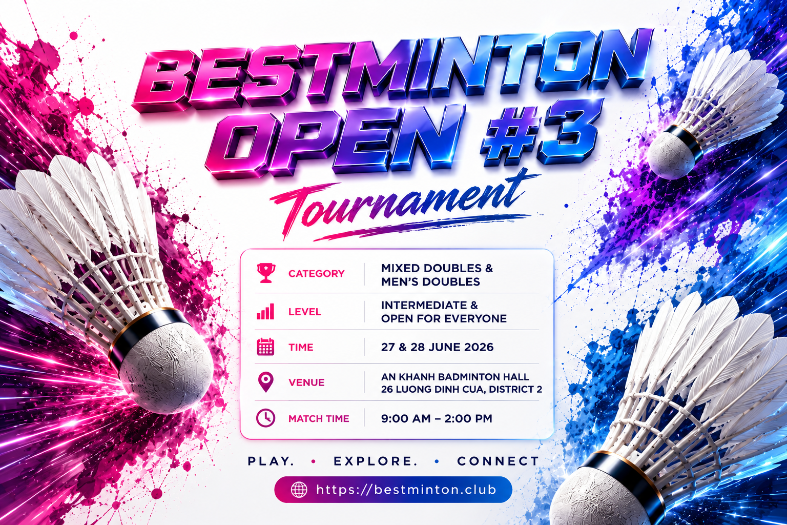Bestminton Open #3 Tournament